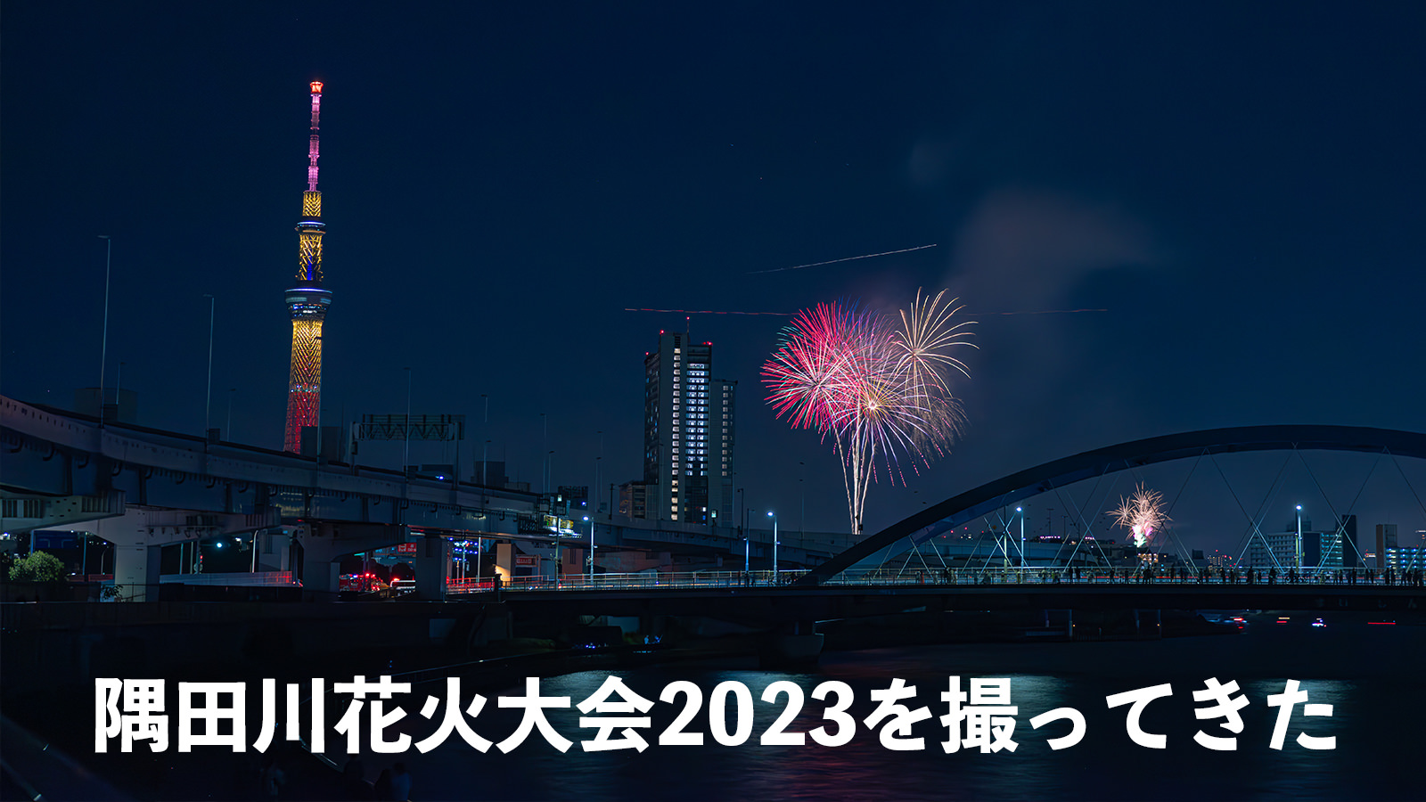 汐入公園からの絶景！？ 4年ぶりの隅田川花火大会・首都高6号線下撮影スポット紹介 - ぱくたそ公式ブログ