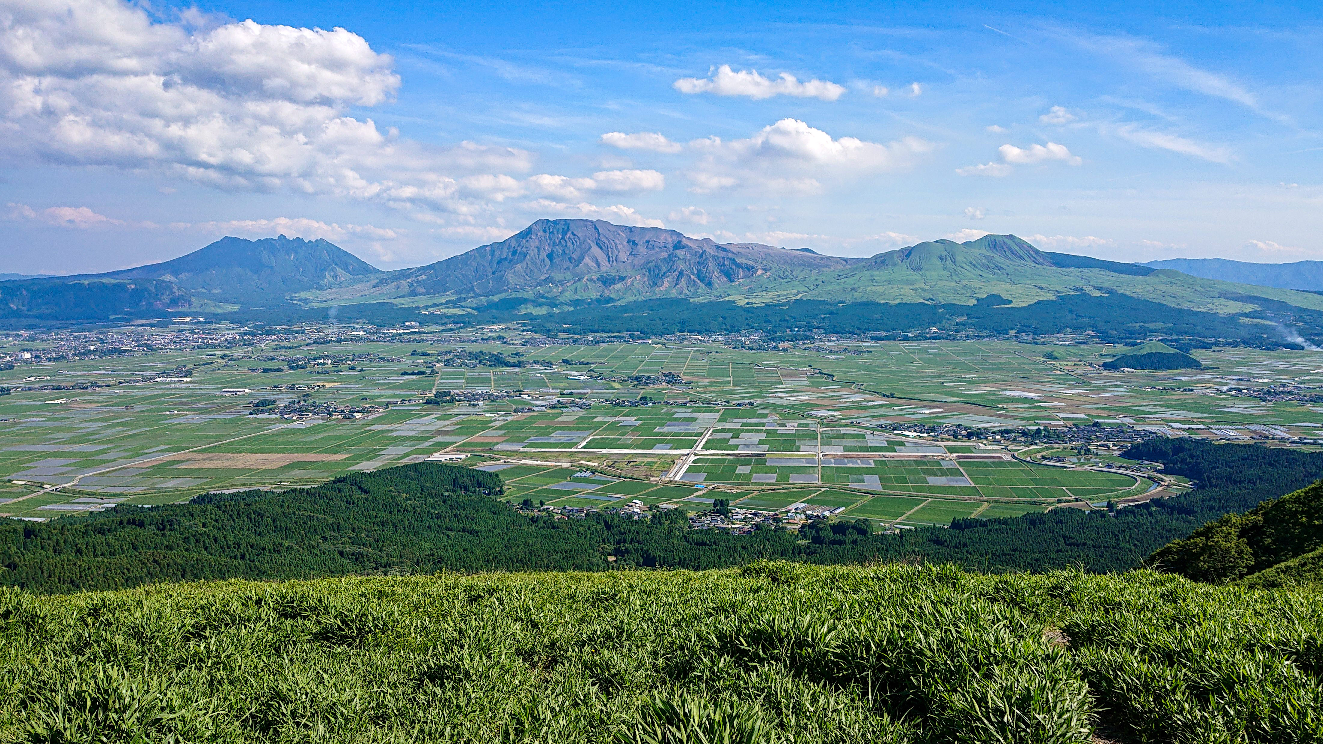 田園風景を見下ろす大パノラマの写真素材 ぱくたそ