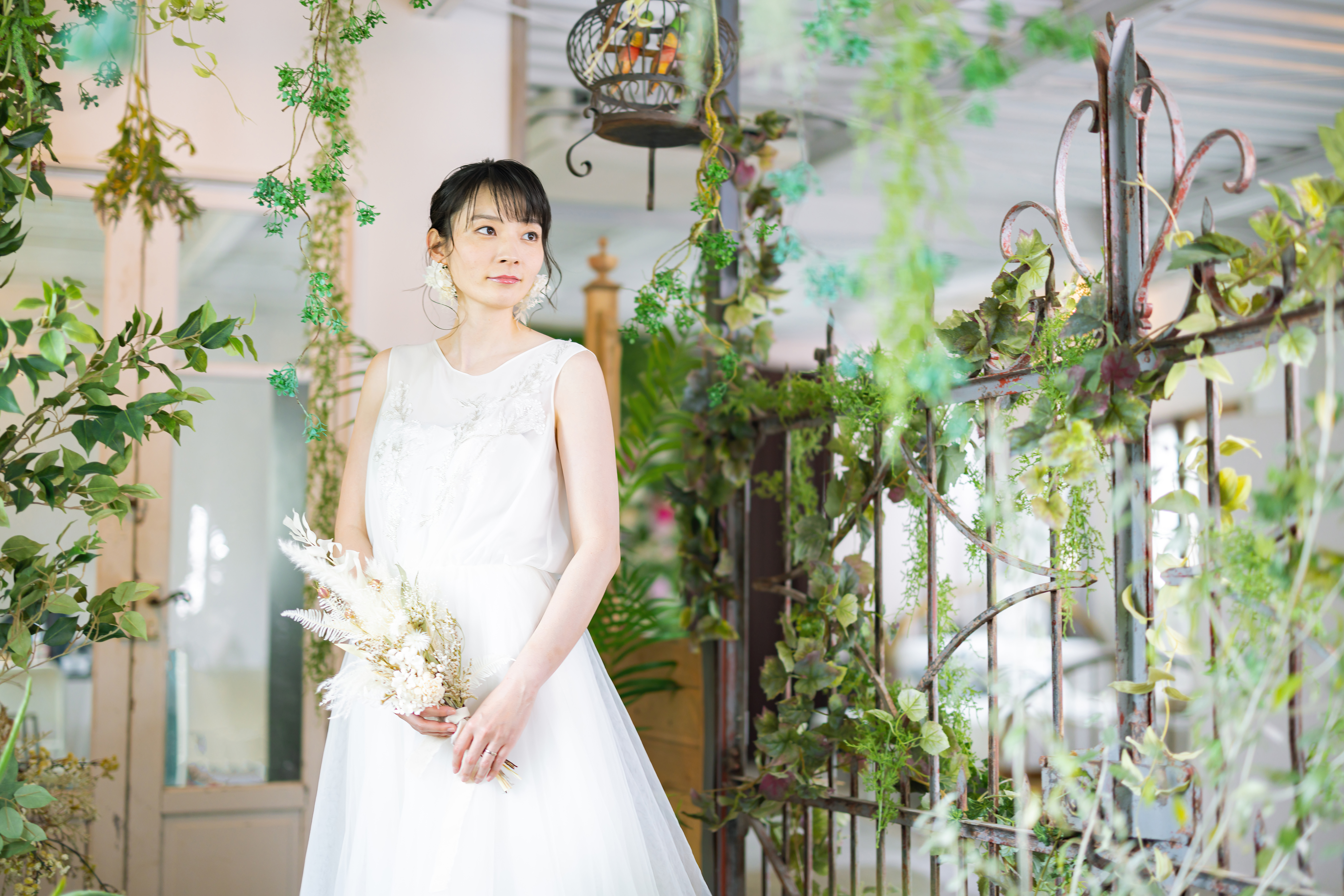 写真UP済‼️花嫁の結婚式、 ウエディングドレス  白いドレス 婚纱